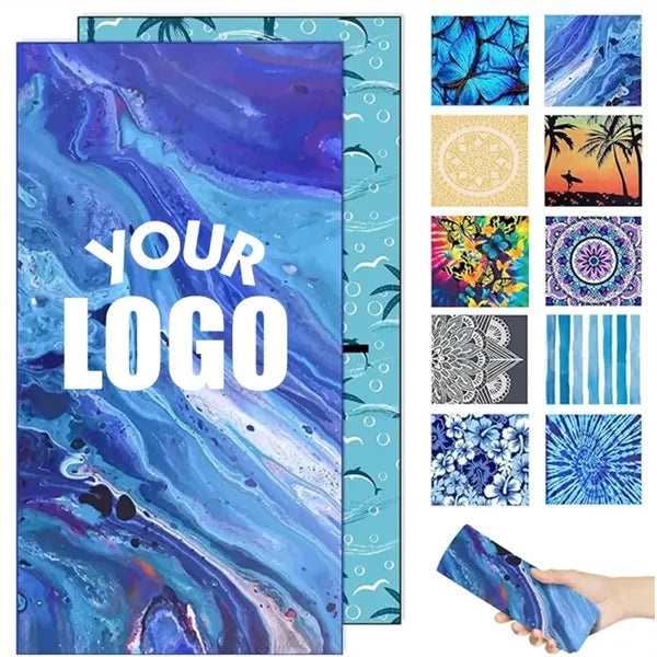 Microfiber Thin Lightweight Beach Towel
