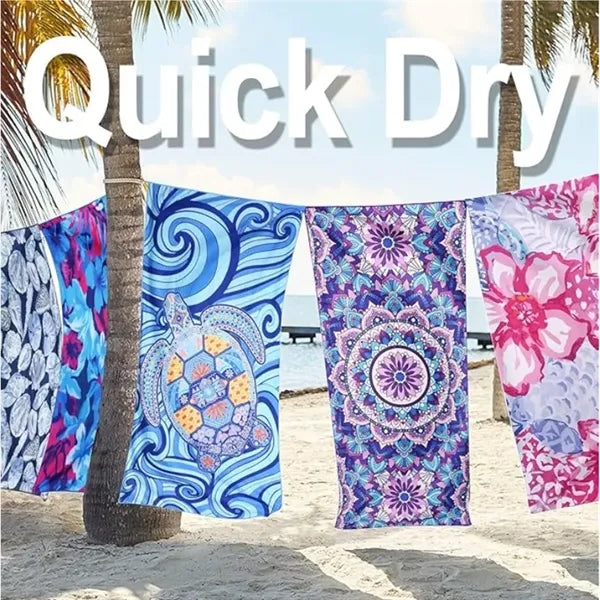 Microfiber Thin Lightweight Beach Towel
