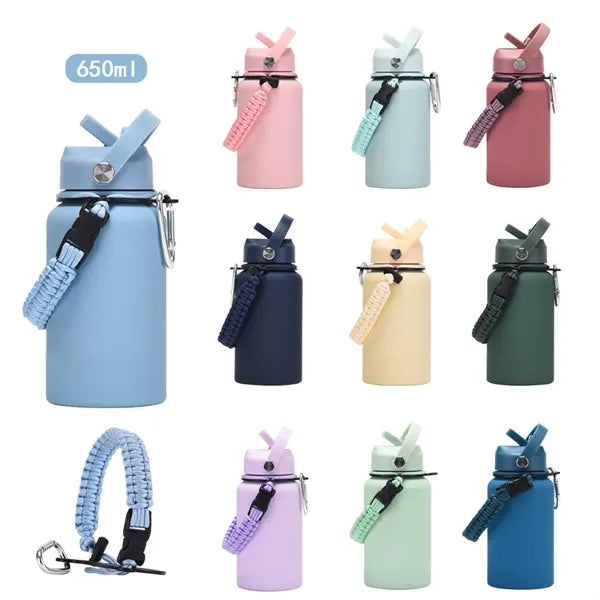 22oz Stainless Steel Insulated Water Bottle