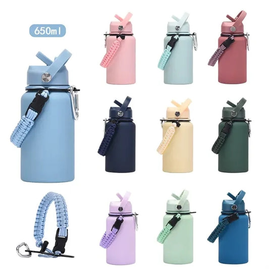 22oz Stainless Steel Insulated Water Bottle