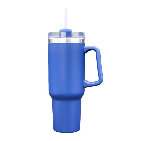 Double Wall Tumbler with Twist Closure, 40 oz.