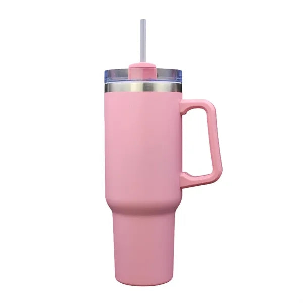 Double Wall Tumbler with Twist Closure, 40 oz.