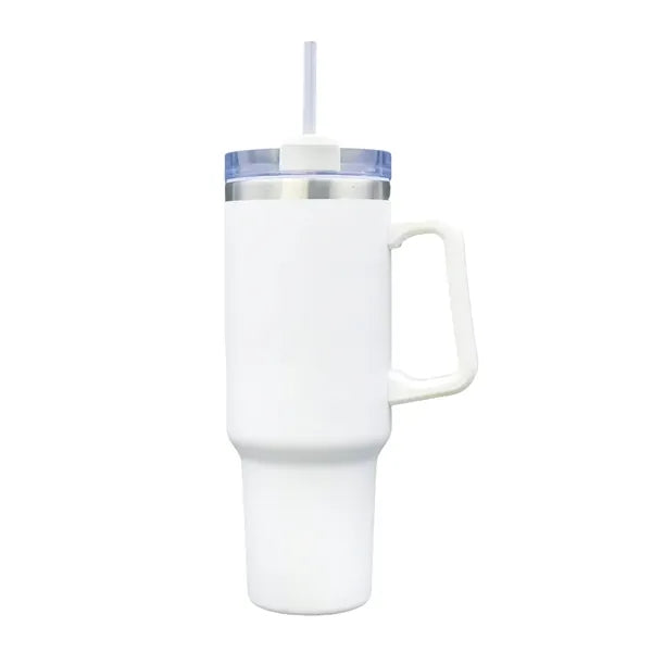 Double Wall Tumbler with Twist Closure, 40 oz.