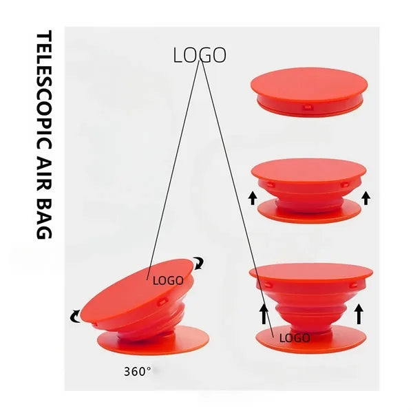 Collapsible Phone Grip Stand Expanding Kickstand