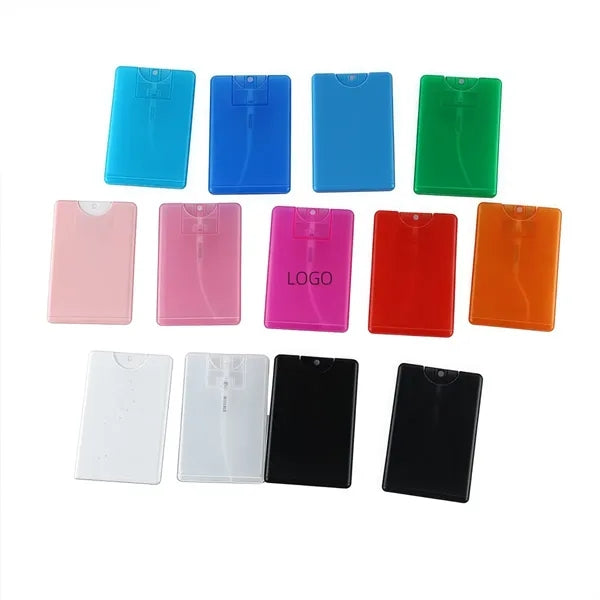 20 ml Perfume Spray Bottles Cardcase Like Plastic