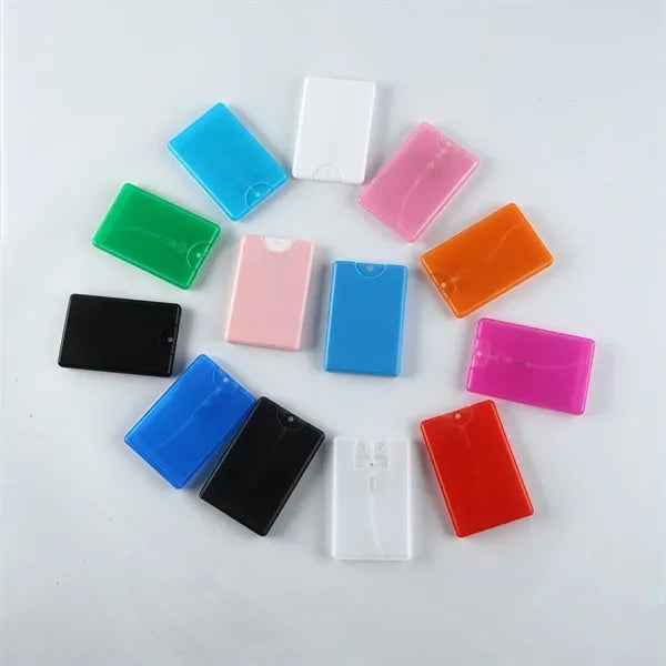 20 ml Perfume Spray Bottles Cardcase Like Plastic