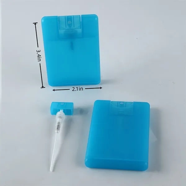 20 ml Perfume Spray Bottles Cardcase Like Plastic
