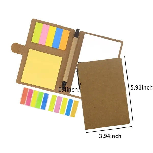 Kraft Sticky Notebook