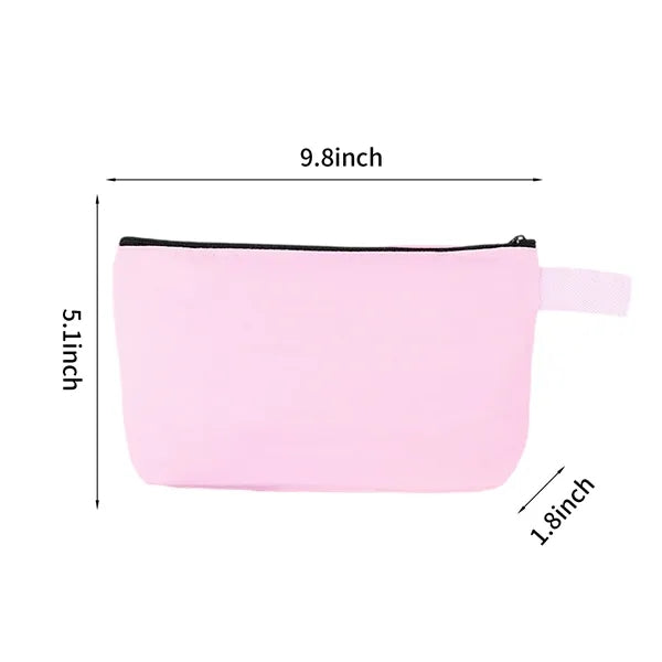 Canvas Cosmetic Bag