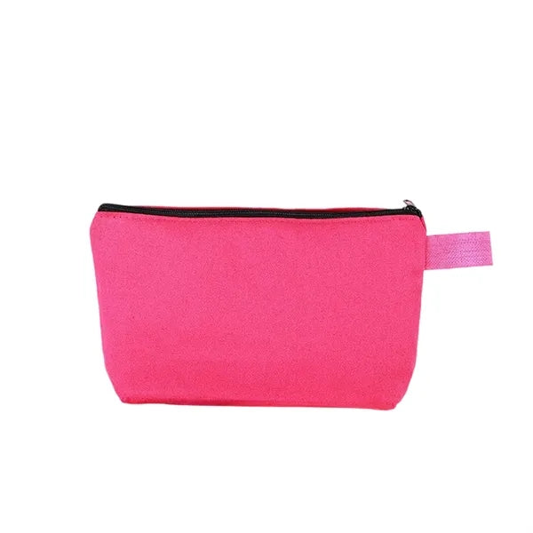 Canvas Cosmetic Bag