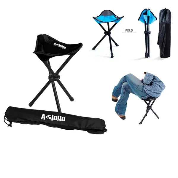 Mountaineering Tri-Leg Stool with carry bag