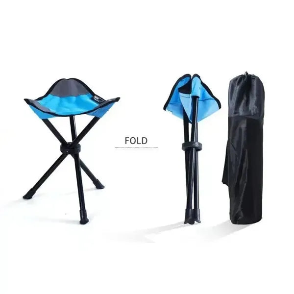 Mountaineering Tri-Leg Stool with carry bag
