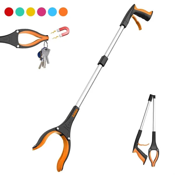 32" Long Foldable Lightweight Grabber Reacher Tool