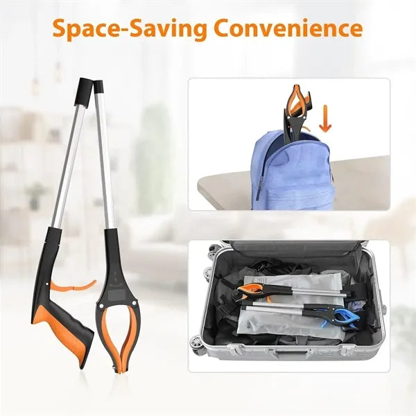 32" Long Foldable Lightweight Grabber Reacher Tool