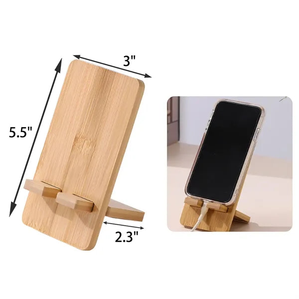 Laser Wooden Phone Holder