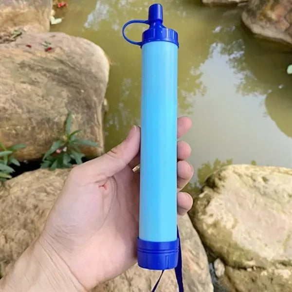 Portable Water Filter Straw Outdoor Survival Emergency Use