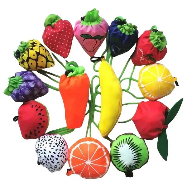 Portable Fruit-Shaped Foldable Tote Bag