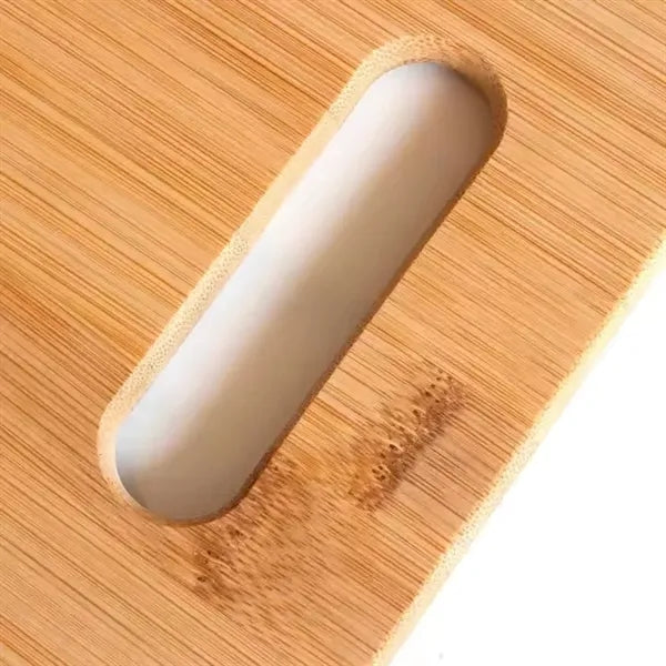 Bamboo Cutting Board with Handle Cutout Large