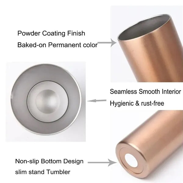 20OZ Stainless Steel Tumbler Water Bottle with Straw