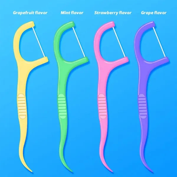 Individually Travel Dental Floss Pick 20PCS With Box