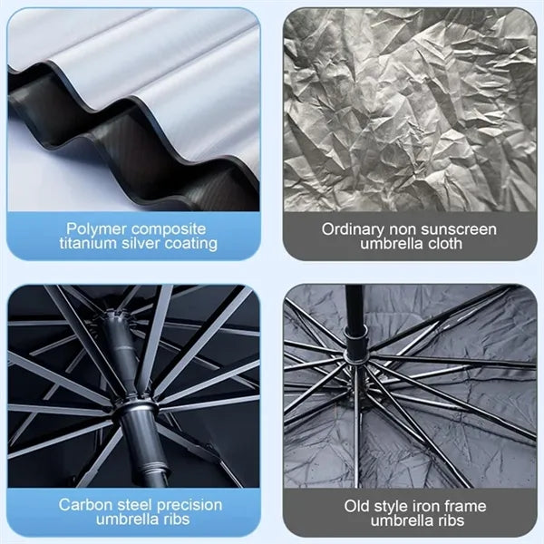 Foldable Car Windshield Sunshade Umbrella