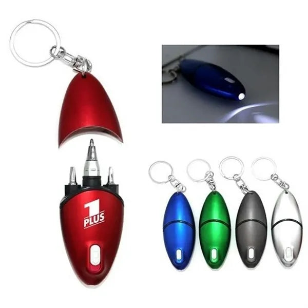 Multi-functional 5-in-1 Ballpoint Pen