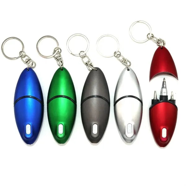 Multi-functional 5-in-1 Ballpoint Pen