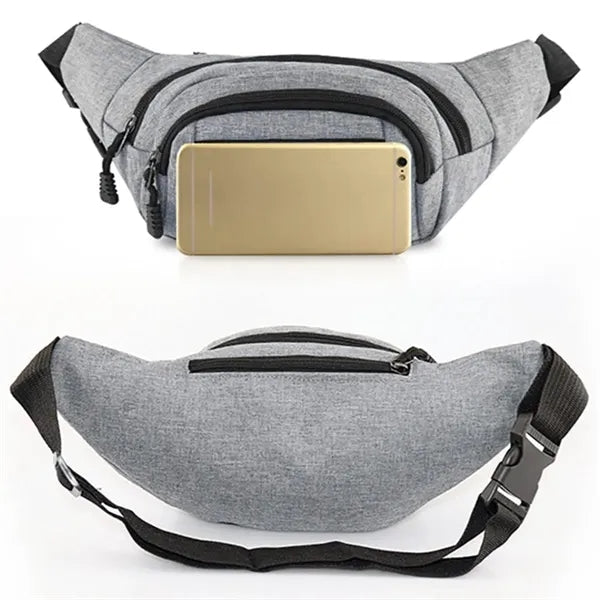 Multi-Pocket Waist Bag for Travel & Outdoor Activities