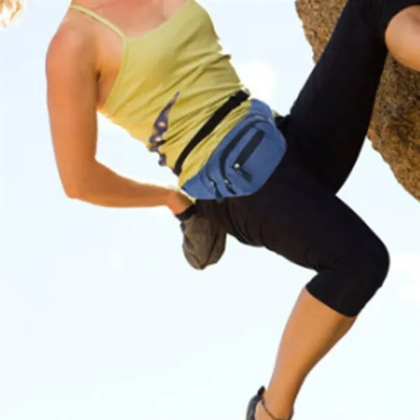 Multi-Pocket Waist Bag for Travel & Outdoor Activities