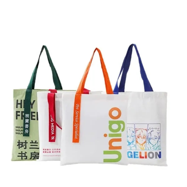 Factory Custom Logo Canvas Tote Bag, Eco Gift for Women