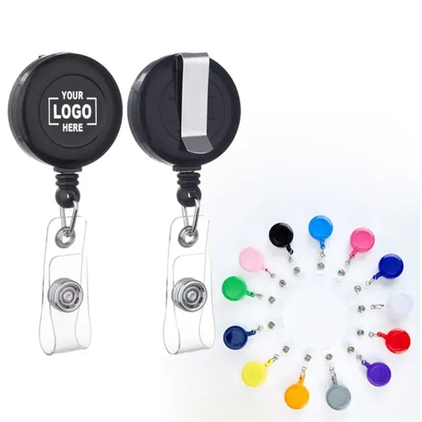 Retractable badge holder