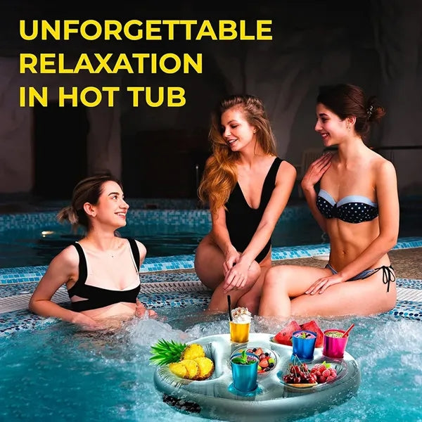 Floating Drink Holder for Pool Swimming Accessories