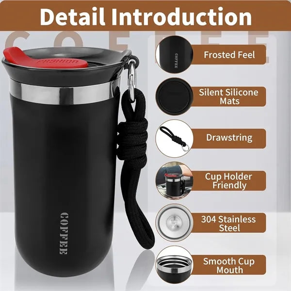 12oz Insulated Travel Coffee Mug