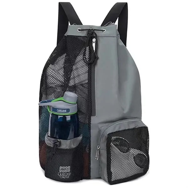 Drawstring Ventilator Mesh Equipment Bag