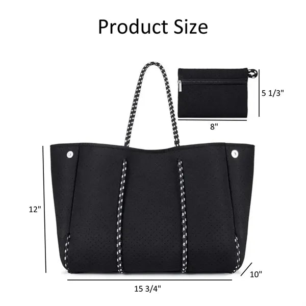 Neoprene Beach Tote Bag