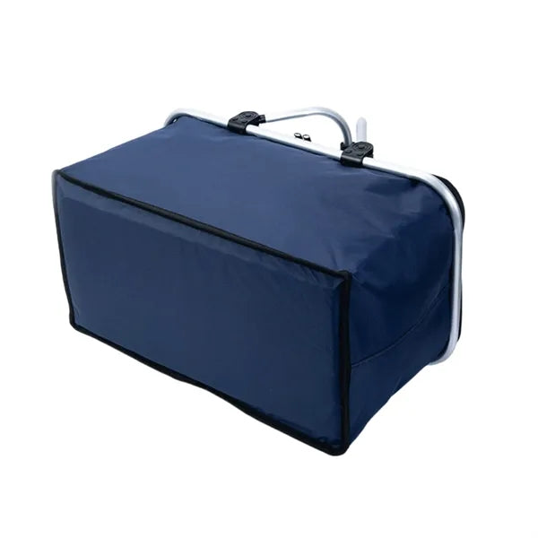 Sturdy Aluminum Frame Insulated Folding Picnic Basket