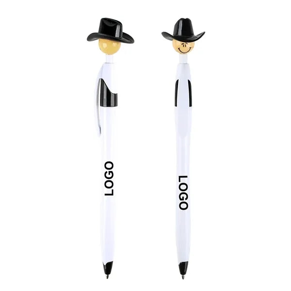 Cowboy Hat Smiley Ballpoint Pen