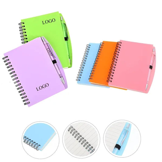 Spiral Notebook With Pen