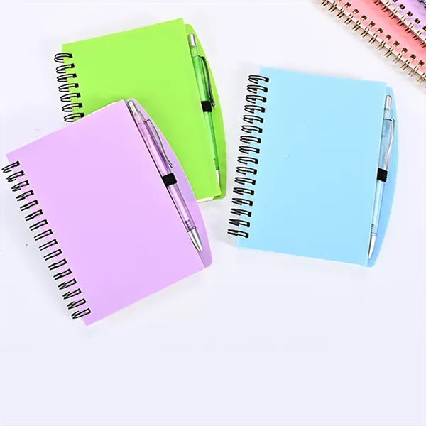 Spiral Notebook With Pen
