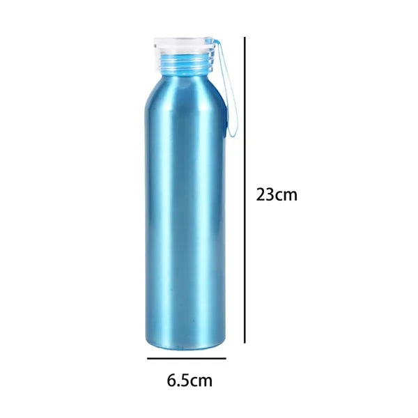 20Oz. Sports Water Bottle with Screw Cap and Carry Strap