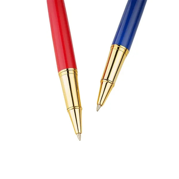 Black Carbon Customized LOGO Advertising Metal Neutral Pen