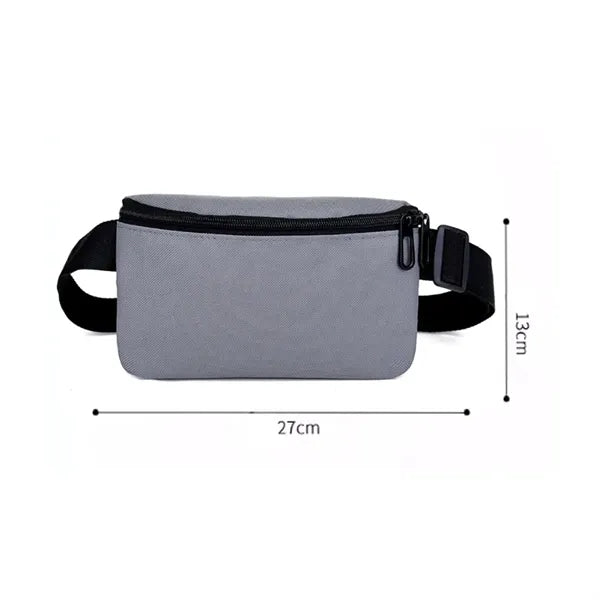 Adjustable Sports Waist Bag with Zipper Pocket
