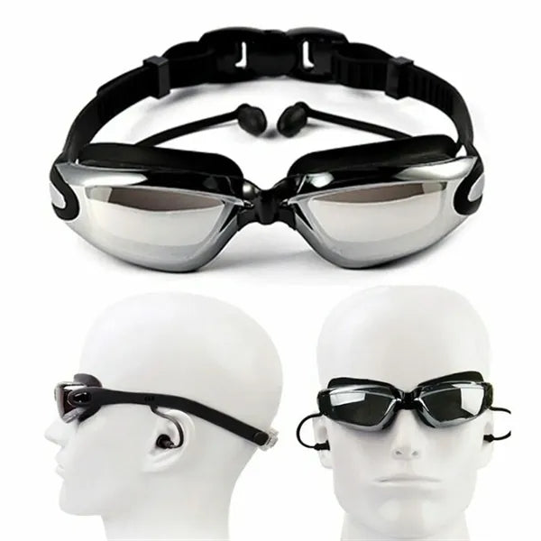 Anti Fog Mirror Swimming Goggles with UV Protection