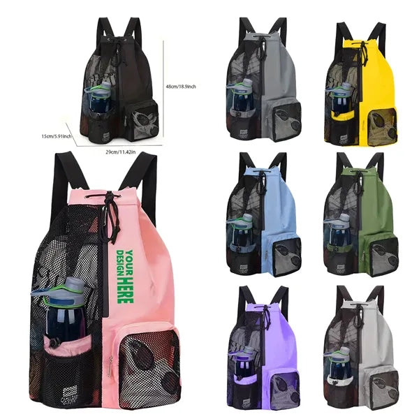 Quick-Dry Sport Backpack with Wet Pocket