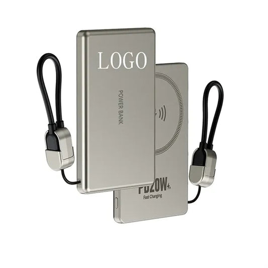 5000Mah Silm Wireless Power Bank