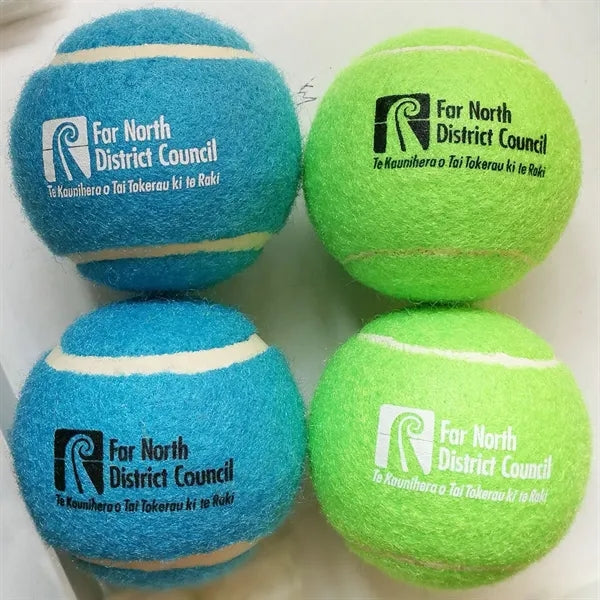 Squeak Dog Toy Tennis Ball Pet Clinic Advertising Favors