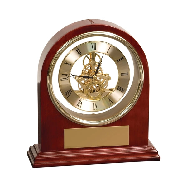 7 3/4" x 9" Grand Piano Arch Clock