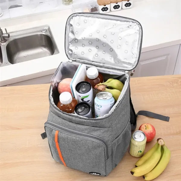 24L Insulated Cooler Backpack with Leakproof Liner Pockets