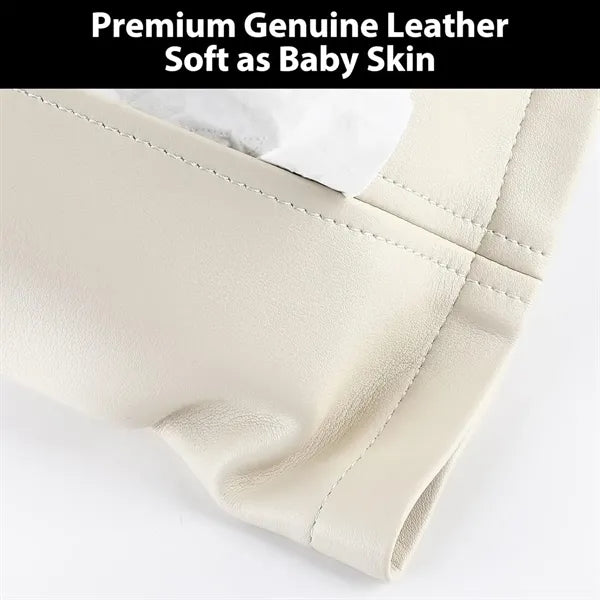 Multifunctional Multicolor Hanging Leather Car Tissue Holder