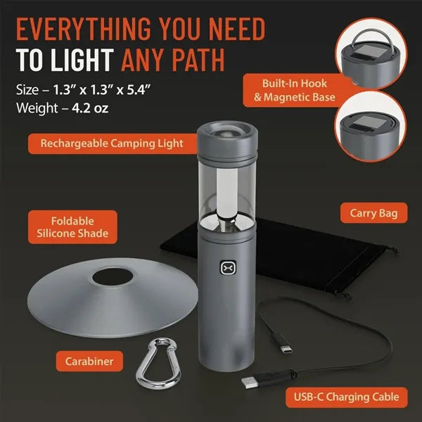 Multifunctional Magnetic Mini Waterproof Camping Light